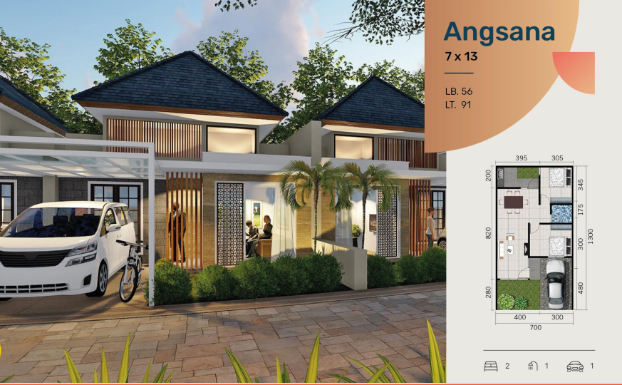 Dijual Rumah Baru Strategis di Mitra Wonokoyo Residence Gresik - Thumbnail 4
