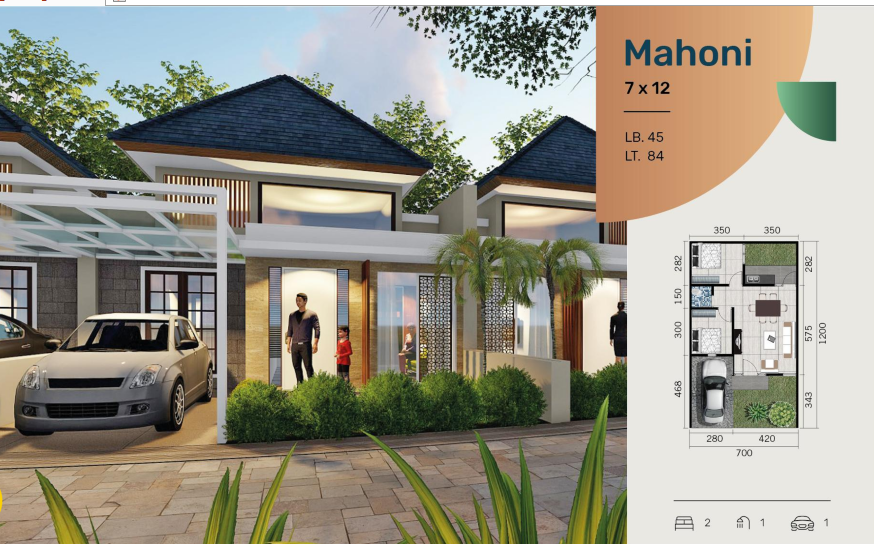 Dijual Rumah Baru Strategis di Mitra Wonokoyo Residence Gresik - Thumbnail 2