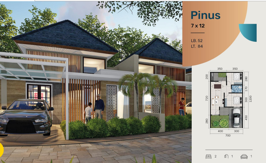 Dijual Rumah Baru Strategis di Mitra Wonokoyo Residence Gresik - Thumbnail 3