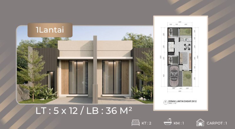 Dijual Rumah Baru Modern di Grand Kencana Residence III Surabaya Timur - Thumbnail 2
