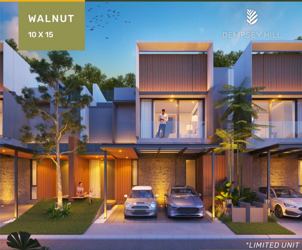 Dijual Rumah Baru View Danau di Cluster Dempsey Hill Citraland Northwest Surabaya Barat - Image 1