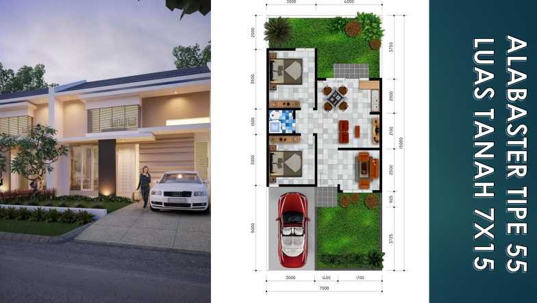 Dijual Rumah Baru Siap Huni di Teras Kota Residence Sidoarjo - Thumbnail 3