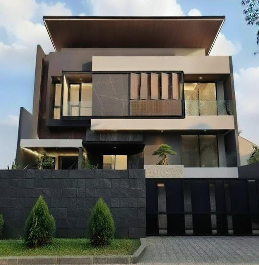 Jual Rumah Mewah 2 Lantai Bukit Golf International Surabaya Barat - Image 1