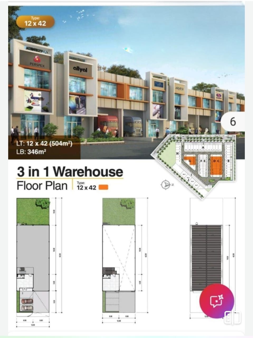 Disewakan Murah Gudang AKR JIIPE di Manyar Gresik - Image 1