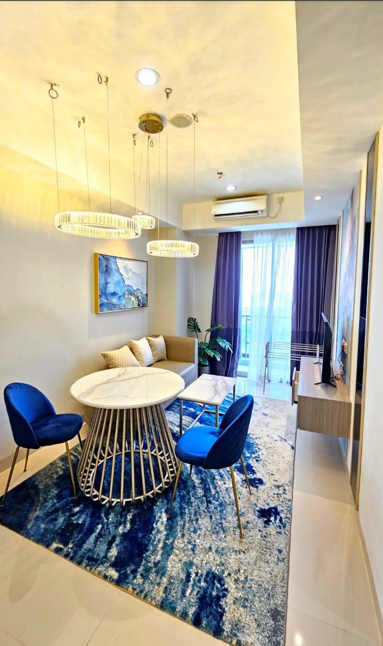 Dijual Apartemen Baru 2 BR Full Furniish Murah Strategis Grand Sungkono Lagoon Surabaya Barat - Thumbnail 4