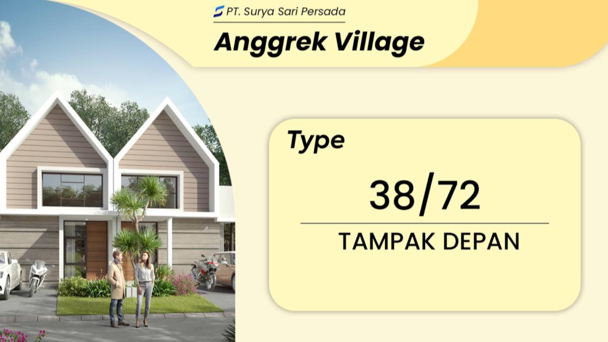 Dijual Rumah Baru Strategis di Anggrek Village Sidoarjo - Image 1