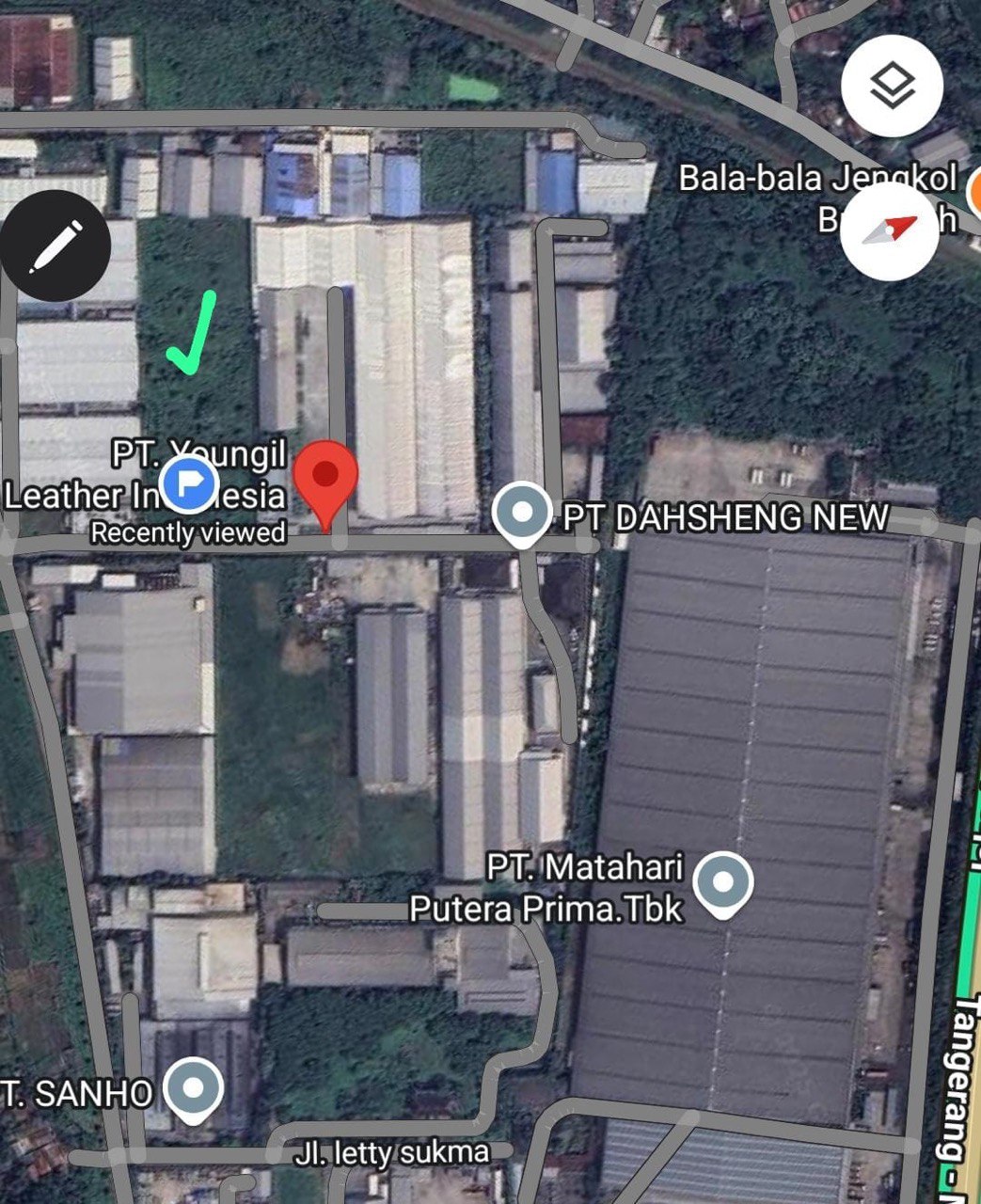 Disewakan Tanah Luas Siap Pakai di Kawasan Industri Balaraja Tangerang - Thumbnail 2