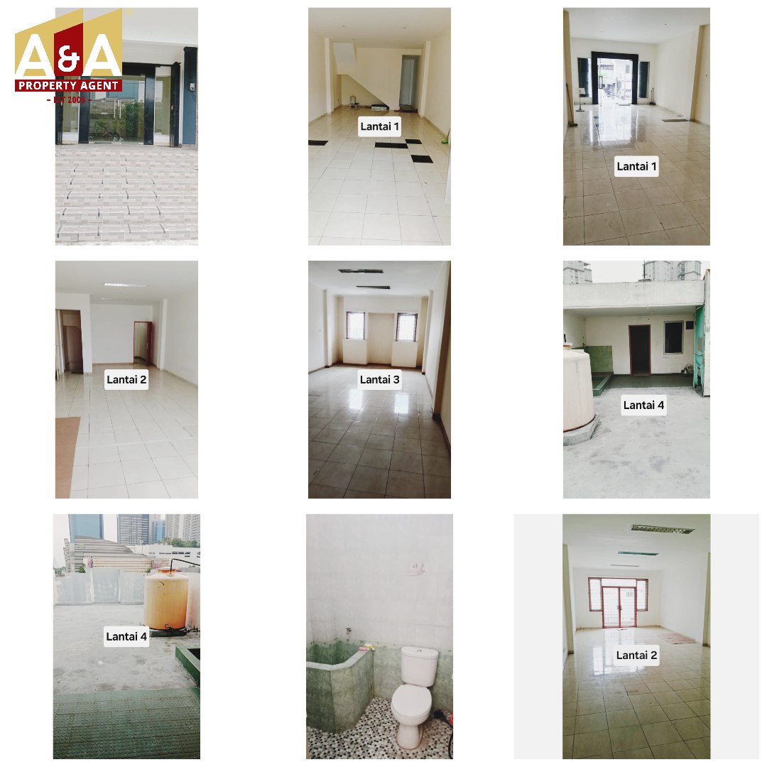 Dijual Ruko 3,5 Lantai Komersial Strategis di Mayjend Sungkono Surabaya Barat - Image 1