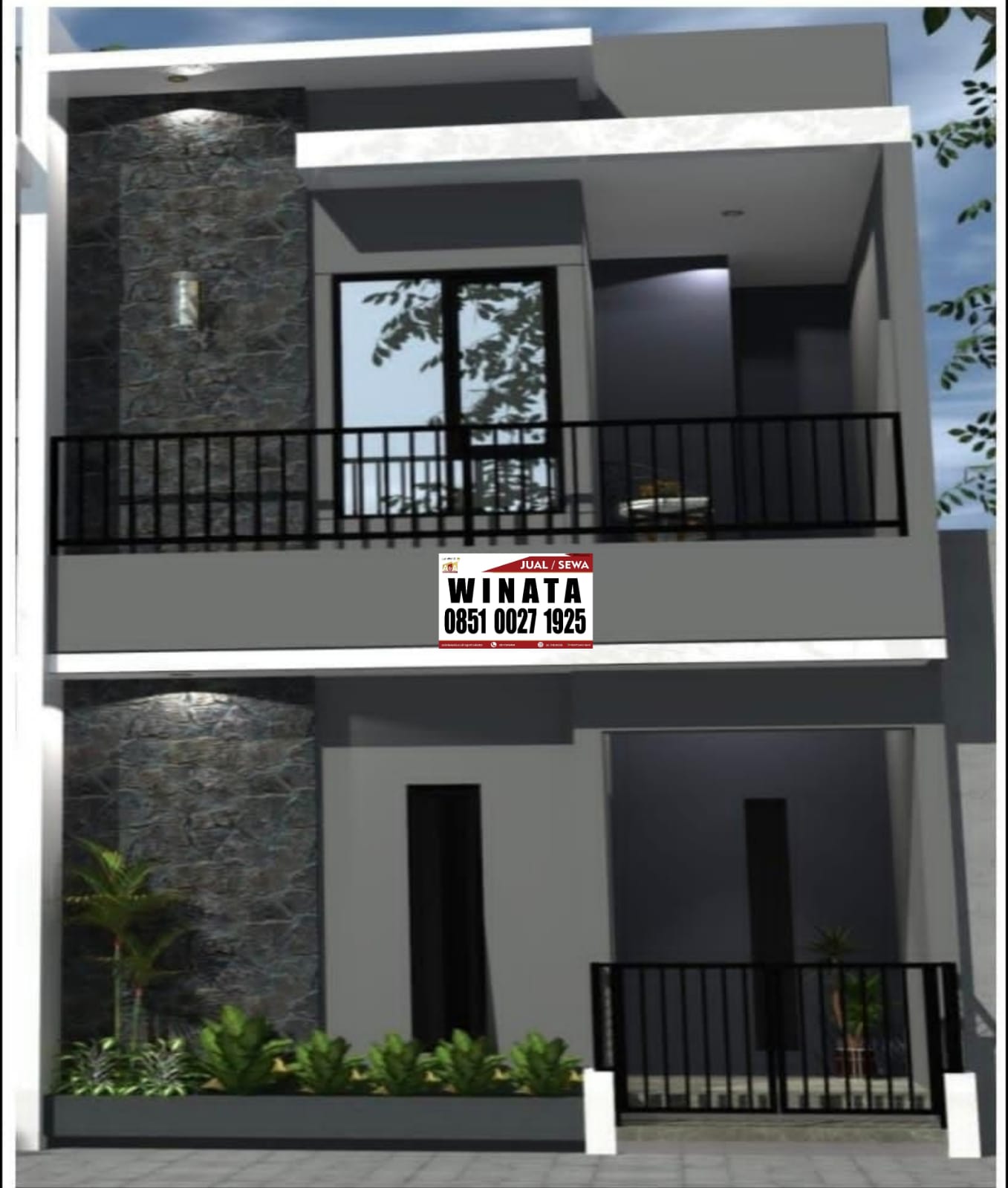 Jual Rumah Baru 2 Lantai Strategis Murah 500 jt an Ploso Timur Surabaya - Image 1