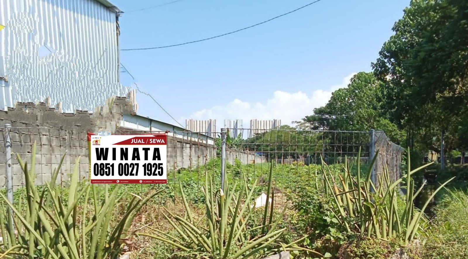 Jual Cepat Tanah Komersial Murah Strategis Raya kenjeran Surabaya - Image 1