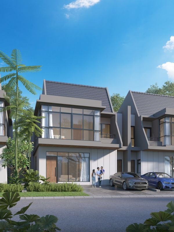 Dijual Rumah Baru Modern di Graha Natura Sambikerep Surabaya Barat - Image 1