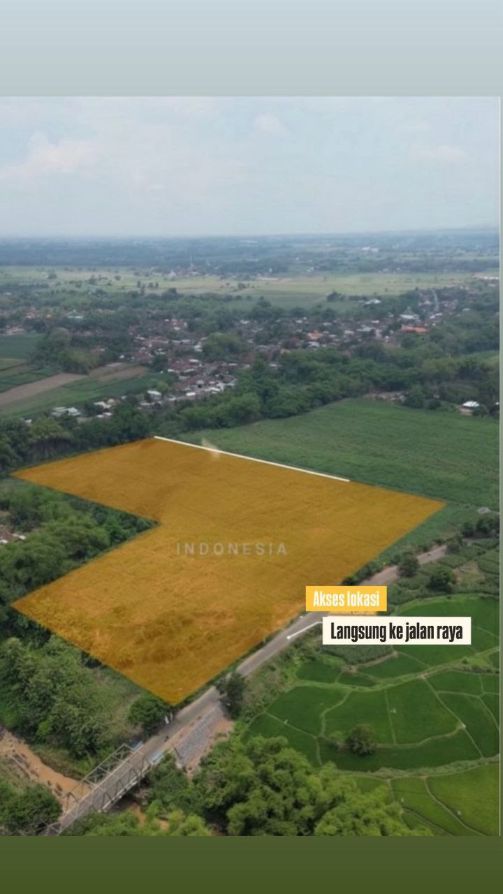 Dijual Tanah Luas di Kawasan Sumber Agung Dinoyo Jetis Mojokerto - Image 1