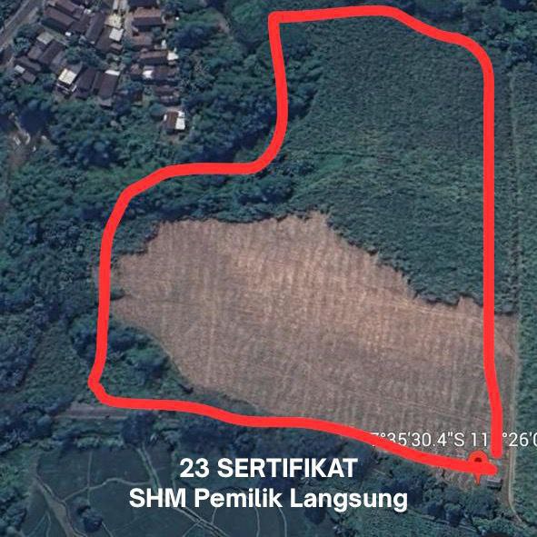Dijual Tanah Luas di Sumber Agung Dinoyo Jetis Mojokerto - Thumbnail 4