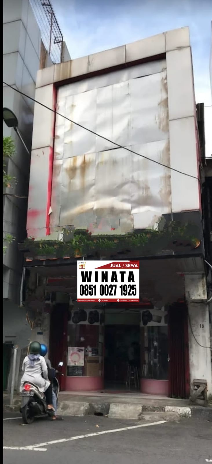 Sewa Ruko 2,5 Lantai Murah Strategis Kramat Gantung Surabaya Pusat - Image 1