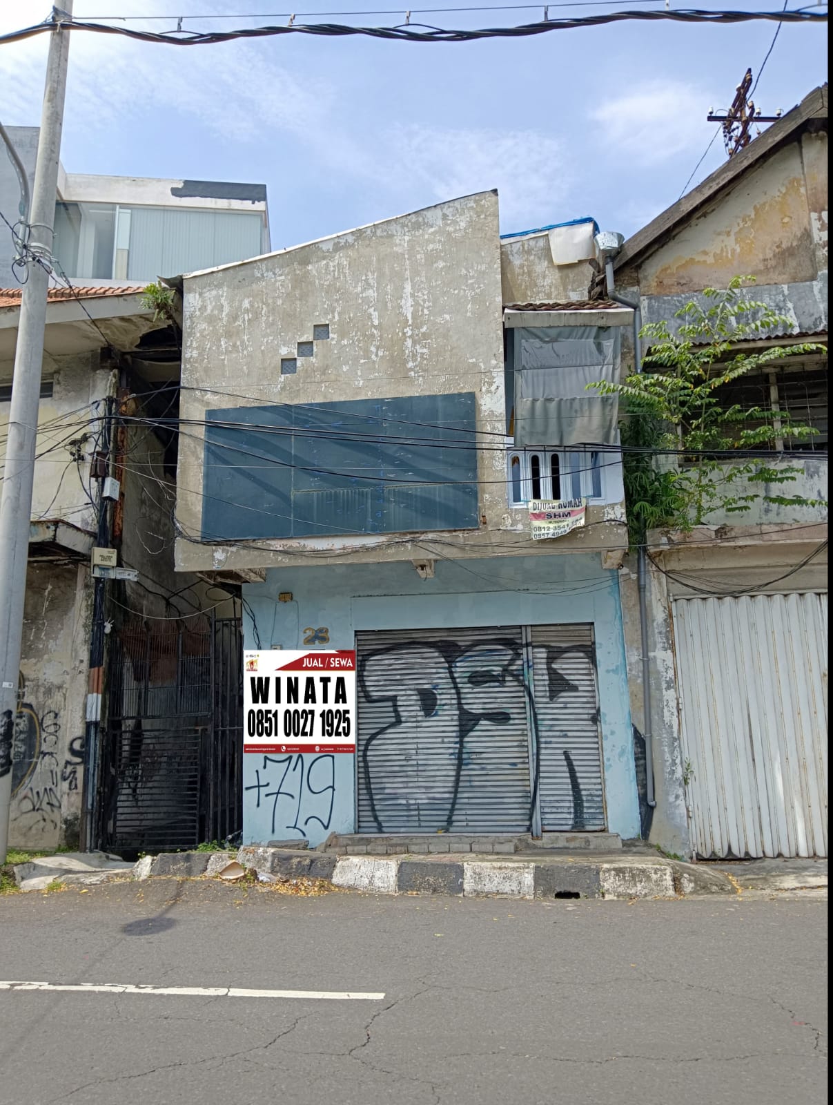 Jual Rumah Pusat Kota Murah Strategis Kramat Gantung Surabaya Pusat - Image 1