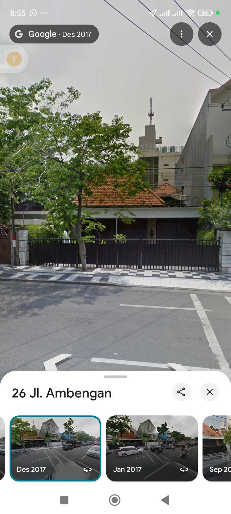 Jual / Sewa Rumah Usaha Jl. Raya Ambengan Lokasi Strategis Surabaya Pusat - Thumbnail 2