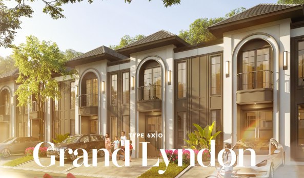 Dijual Rumah Baru Modern di South Houston Mansion Nine Surabaya Barat - Image 1