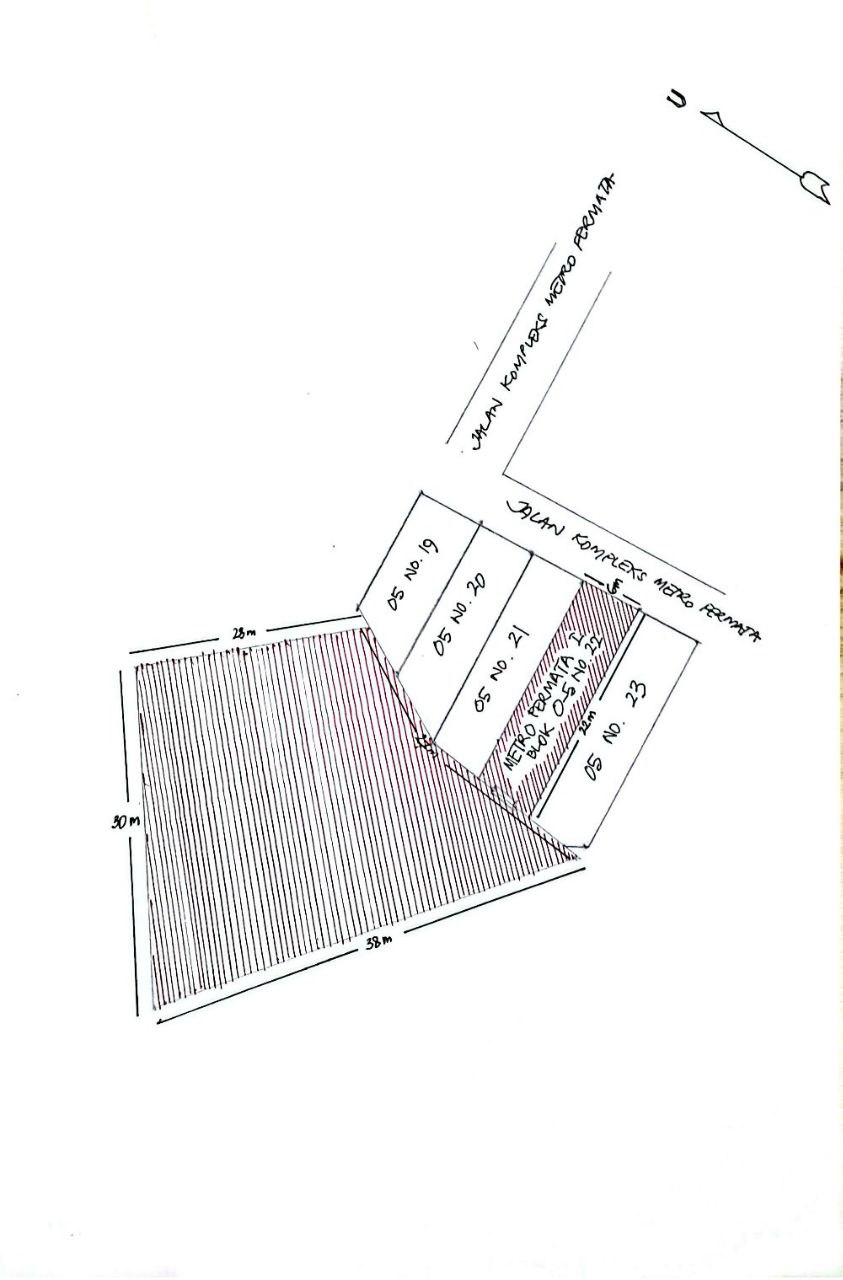 Dijual Tanah dan Rumah Siap Huni Di Metro Permata Tangerang Banten - Thumbnail 5