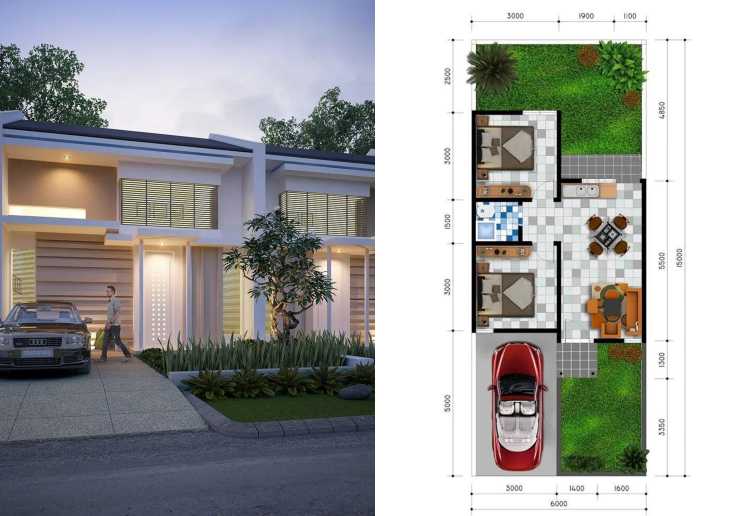 Dijual Rumah Baru Nyaman di Teraskota Residence Type Onyx Sidoarjo - Thumbnail 2