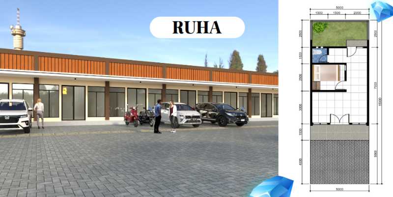 Dijual Rumah Usaha Baru Nyaman di Permata Kwangsan Residence Sidoarjo - Thumbnail 2