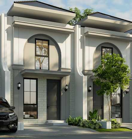 Dijual Rumah Baru Modern di North Houston Mansion Nine Cluster New Phase Surabaya Barat - Image 1
