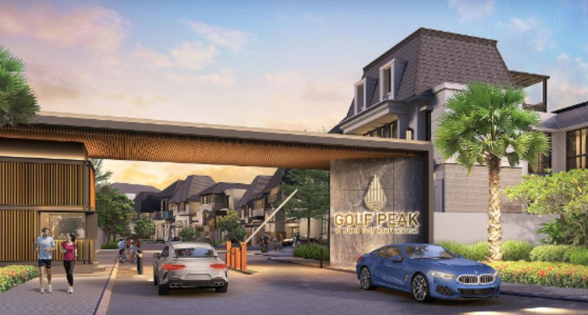 Dijual Tanah Kavling 3 Jejer Strategis di Golf Peak Citraland Surabaya Barat - Image 1