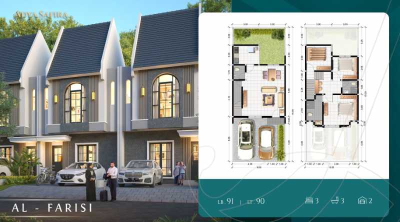 Dijual Rumah Baru Modern Eksklusif di Adya Safira Sidoarjo - Thumbnail 6