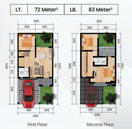 Dijual Rumah Baru Modern Free Furnish di Opra City Surabaya Barat - Thumbnail 2