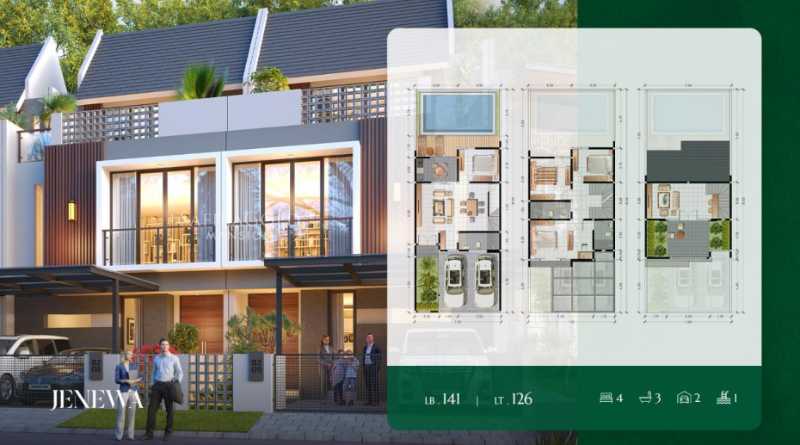 Dijual Rumah Baru Siap Huni Full Furnish di Safira Gold Mansion Sidoarjo - Thumbnail 2