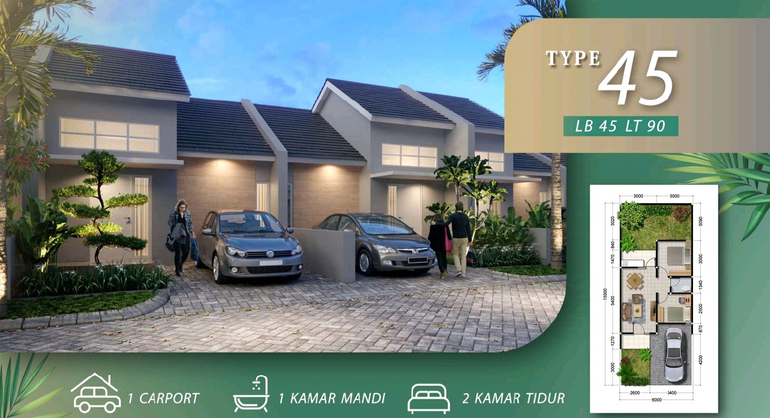 Dijual Rumah Baru Minimalis Premium di Graha Palem Asri Sidoarjo - Thumbnail 2
