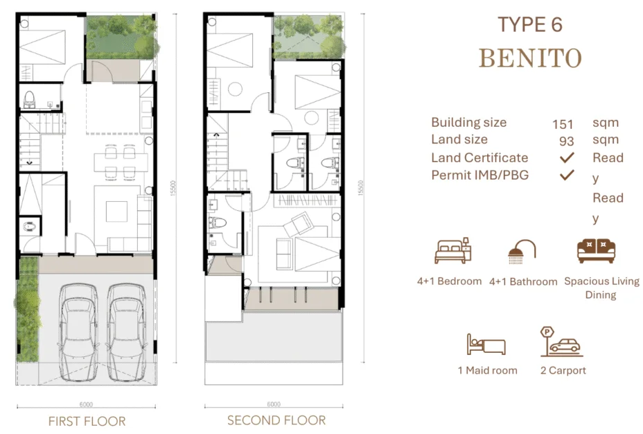 Dijual Rumah Baru Premium di Darmo Graha Residence Surabaya Barat - Thumbnail 2