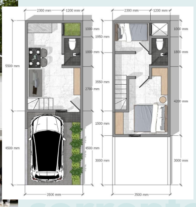 Dijual Rumah Modern Minimalis di East Coast Avenue Surabaya Timur - Thumbnail 2