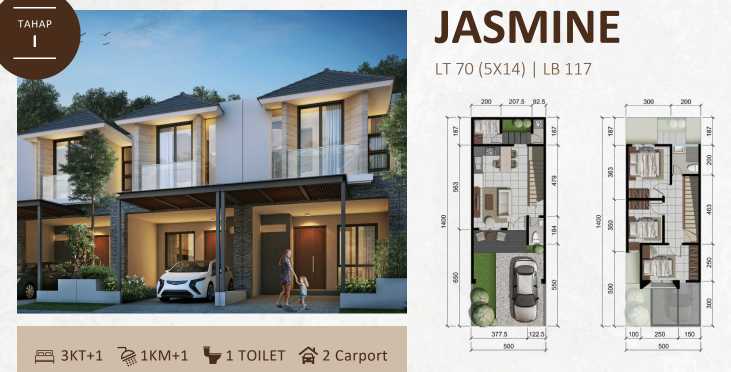 Dijual Rumah Baru Premium Siap Huni di Springville Residence Tahap I Surabaya Timur - Thumbnail 2