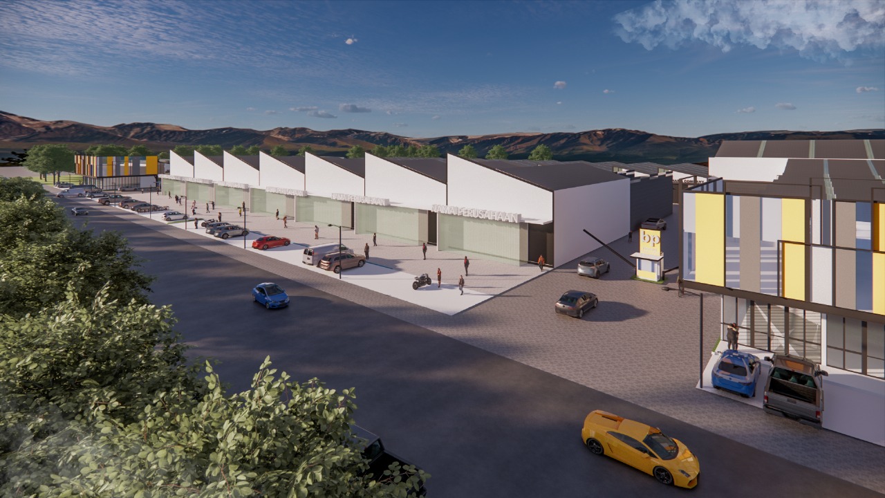 Dijual Gudang Baru Ready Unit di Business Park Ngoro Mojokerto - Thumbnail 3