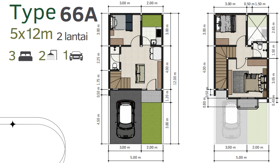 Dijual Rumah Baru Modern Mewah di Alana Palace Regency Surabaya Timur - Thumbnail 2