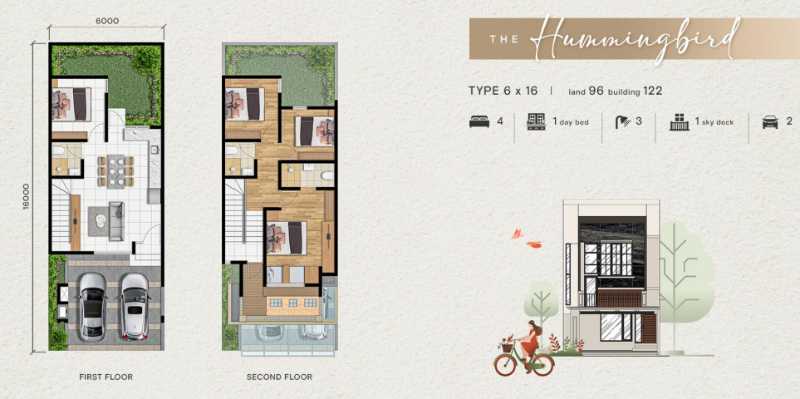 Dijual Rumah Baru Mewah di Cluster Chester Wisata Bukit Mas Surabaya Barat - Thumbnail 2