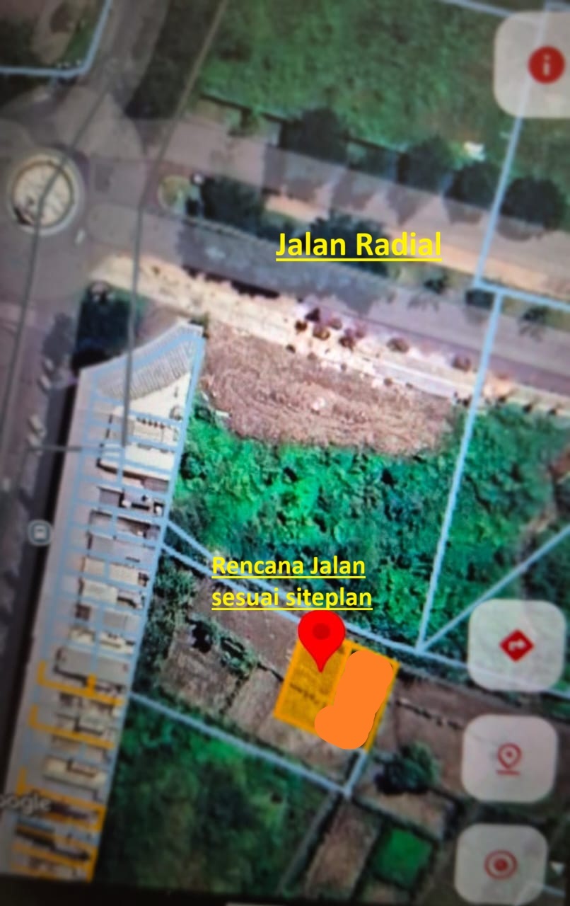 Dijual Tanah Kavling Strategis di Radial Citraland Wilayah Surabaya Barat - Thumbnail 2