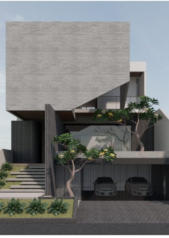 Dijual Rumah Minimalis Konsep Villa di Rafles Citraland Surabaya Barat - Image 1