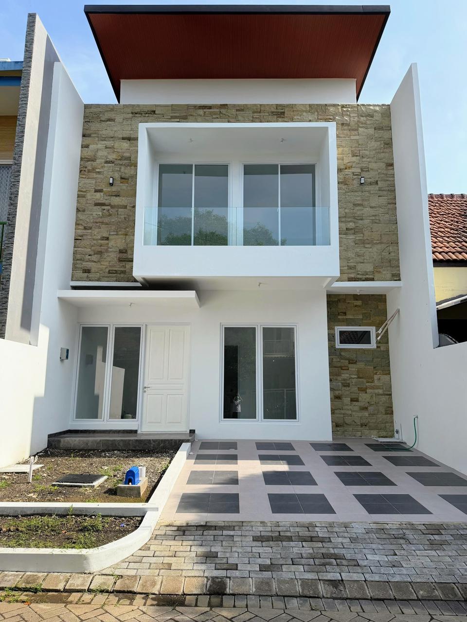 Dijual Rumah 2 Lantai Baru Konsep Modern Minimalis Bukit Palma Citraland Surabaya Barat - Image 1