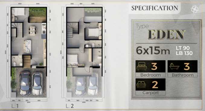 Dijual Rumah Baru Mewah Strategis di Central Park Merr Phase IV Surabaya Timur - Thumbnail 2
