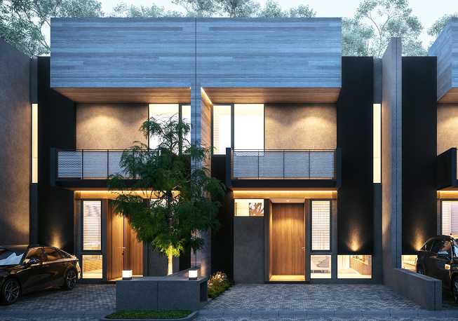 Dijual Rumah Baru Mewah Strategis di Central Park Merr Phase IV Surabaya Timur - Image 1