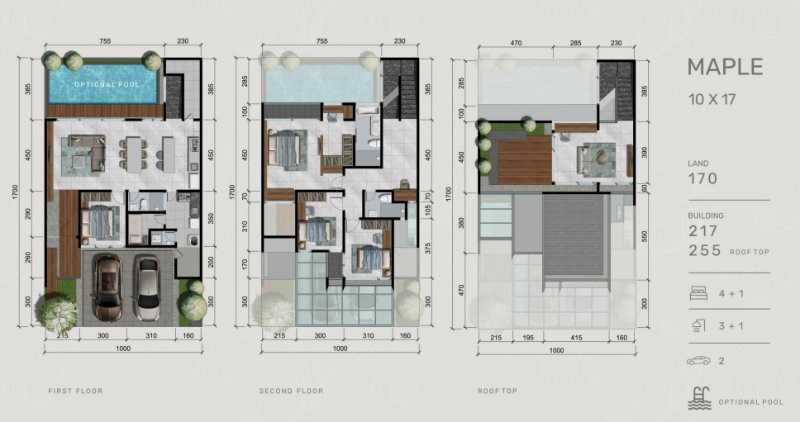 Dijual Rumah Baru Desain Modern di Cluster Dempsey Hill Citraland Northwest Surabaya Barat - Thumbnail 2