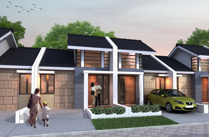 Dijual Rumah Baru Sisa Satu Unit Posisi Strategis di Alana Wisma Indah Surabaya Timur - Image 1