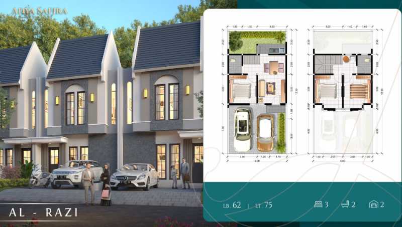 Dijual Rumah Baru Full Furnish Siap Huni di Adya Safira Sidoarjo - Thumbnail 2