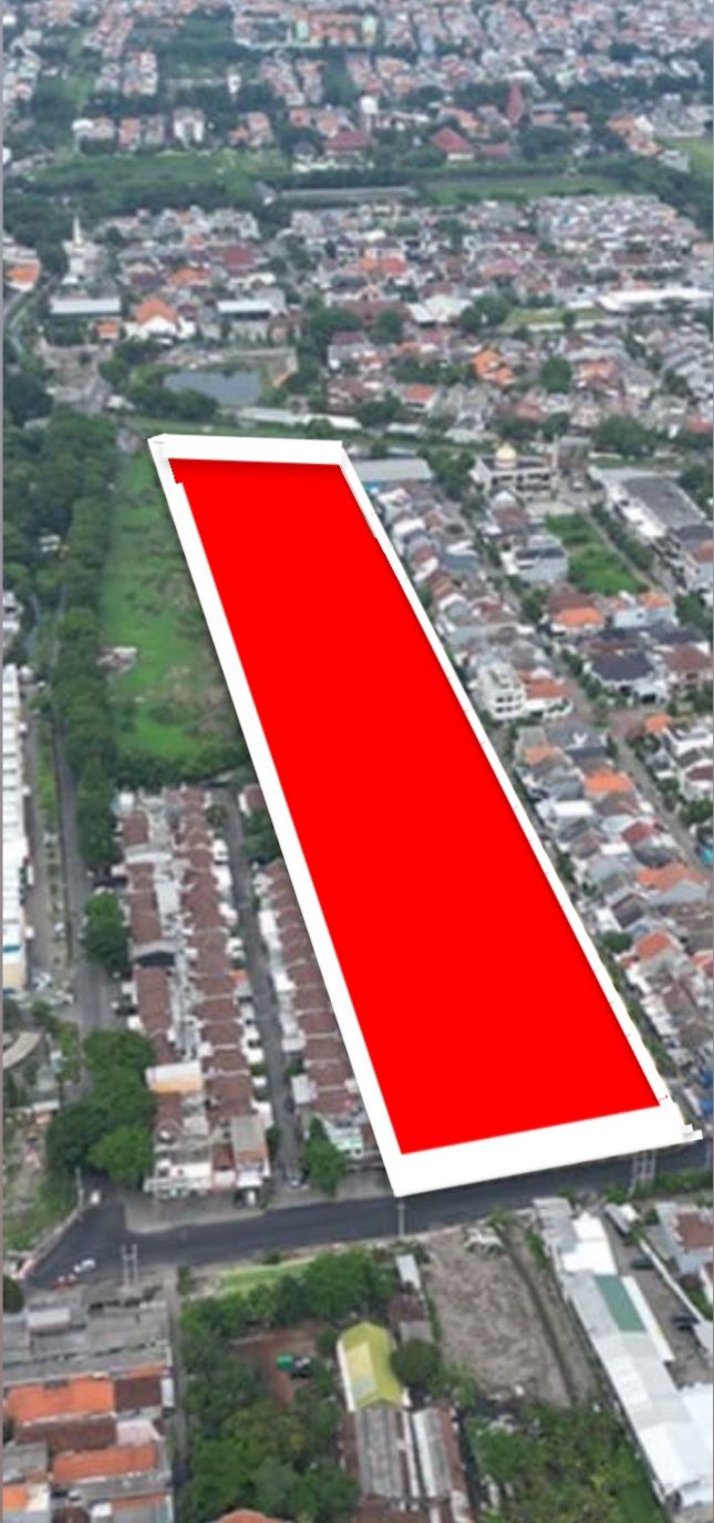 Dijual Tanah Komersial Luas Strategis di Ketintang Surabaya Selatan - Image 1
