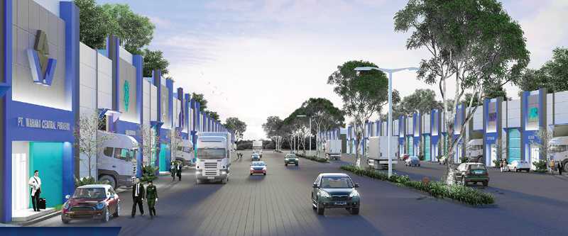 Dijual Gudang Strategis Baru di Kawasan Industri Pergudangan Sinar Buduran 3 Sidoarjo - Image 1