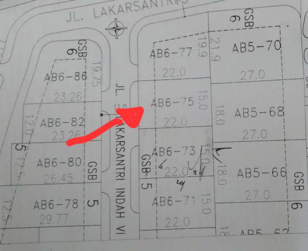 Dijual Cepat Tanah Strategis di Imperial Golf Pakuwon Indah Surabaya Barat - Image 1
