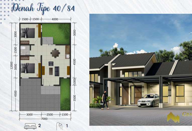 Dijual Rumah Baru Murah Area Strategis di Graha Persada Indah Regency Gresik - Thumbnail 2