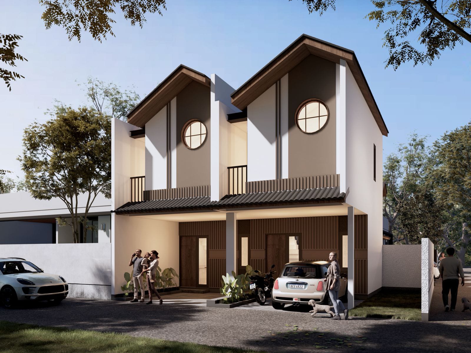 Dijual Rumah Baru Aesthetic Ala Korea di Hozrea Surabaya Timur - Image 1