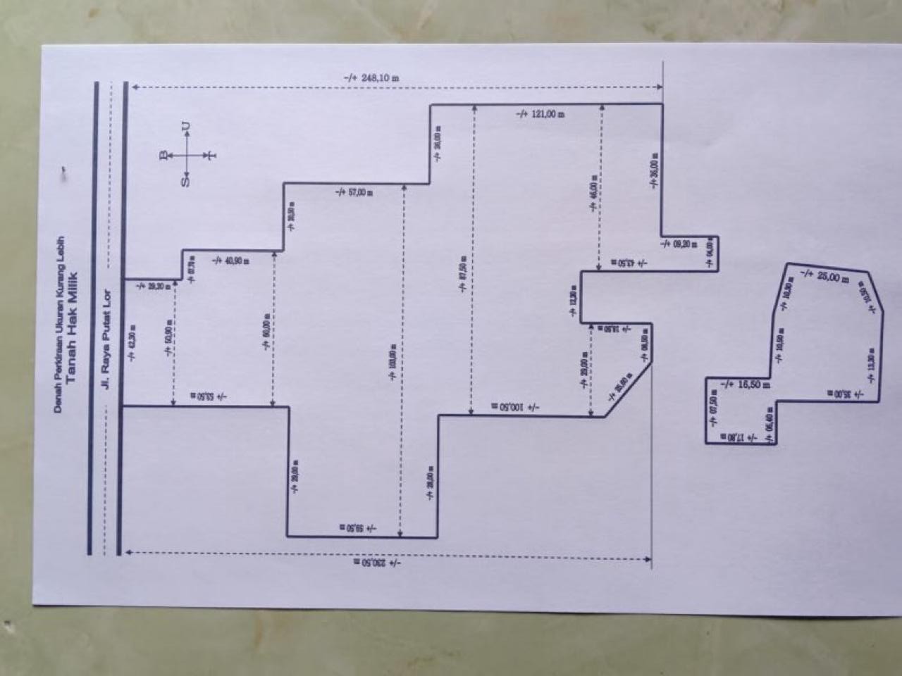 Dijual Tanah Industri Luas Strategis di Jalan Putat Lor Gresik - Thumbnail 2